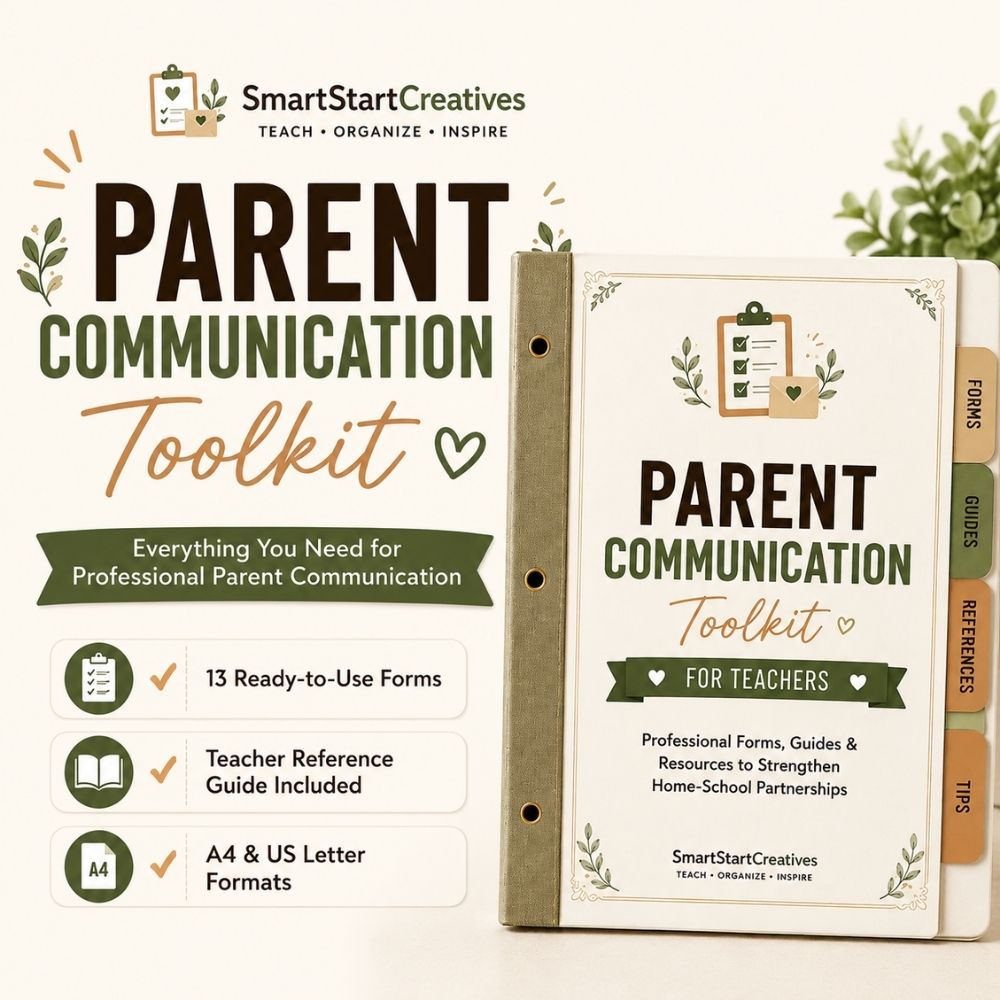 Parent Communication Toolkit printable forms for teachers